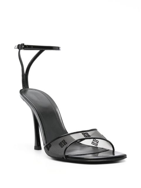 Givenchy Stitch 95mm sandals - Black