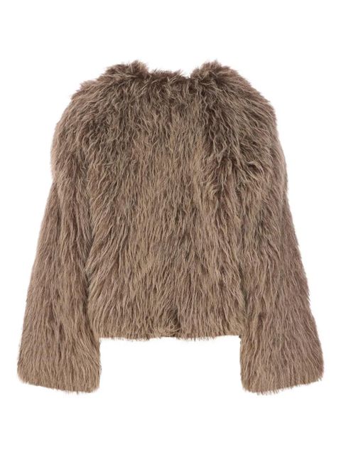 Eleh faux-fur jacket - Brown - zdjęcie produktu nr 2