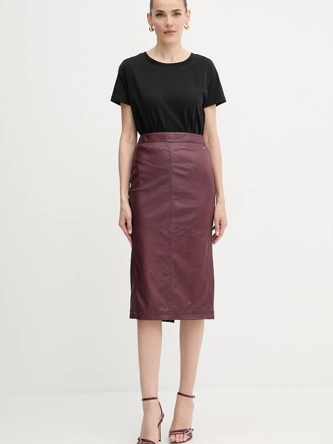 Armani Exchange t-shirt bawełniany damski kolor czarny XW001356 AF10356