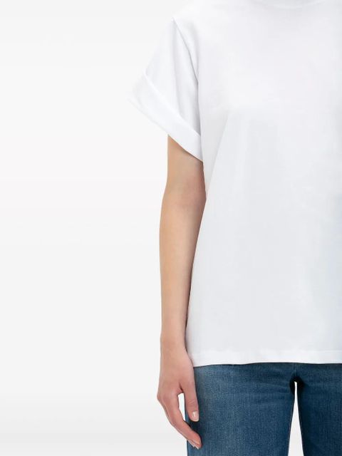 Victoria Beckham crew-neck organic-cotton T-shirt - White