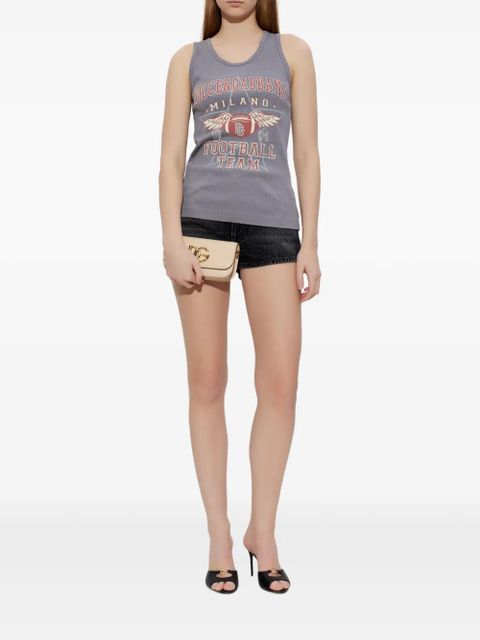 Dolce & Gabbana logo-plaque shorts - Grey - zdjęcie produktu nr 2