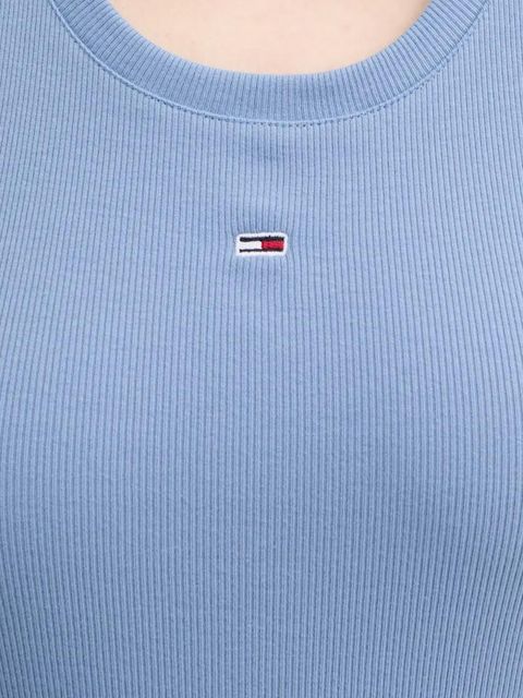 Tommy Jeans sukienka kolor niebieski mini dopasowana DW0DW20674