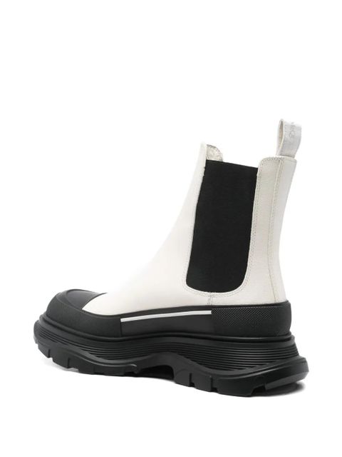 Alexander McQueen 45mm Slick platform chelsea boots - Black