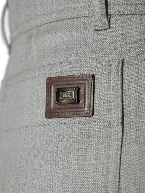 Max Mara Abetaia seam-detail trousers - Grey