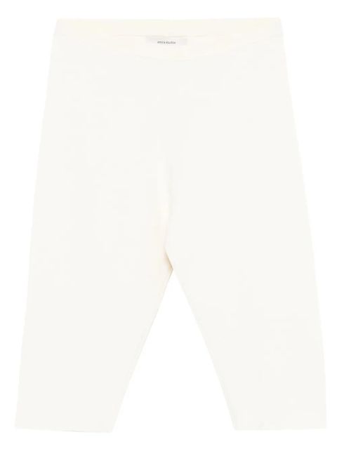 ENTIRE STUDIOS knitted Capri pants - White - zdjęcie produktu nr 1