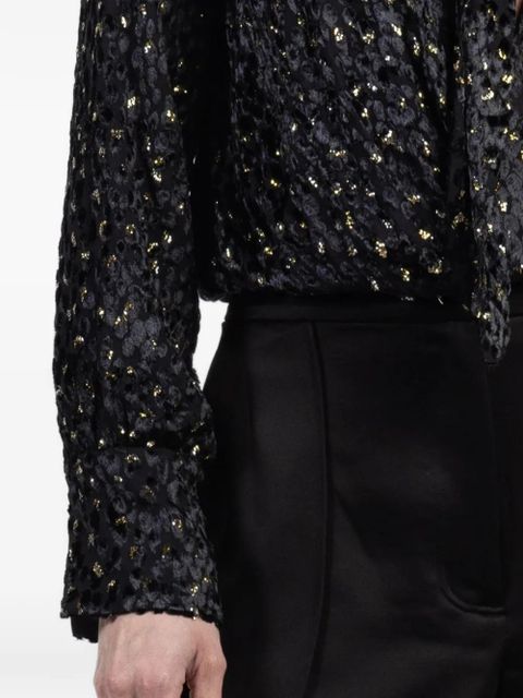 Simkhai Kayliegh embellished blouse - Black