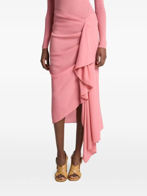 Michael Kors Cascade ruffled midi skirt - Pink - zdjęcie produktu nr 2
