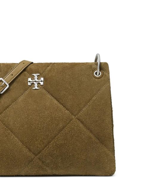 Tory Burch small Kira quilted chain shoulder bag - Brown