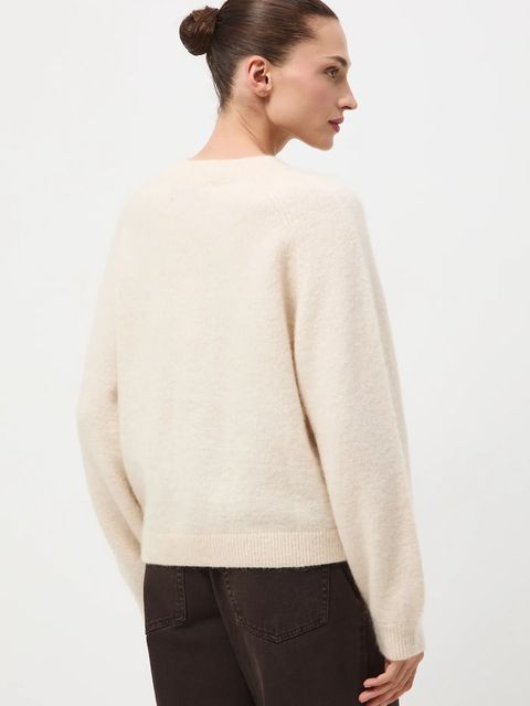 Medicine sweter damski kolor beżowy ciepły