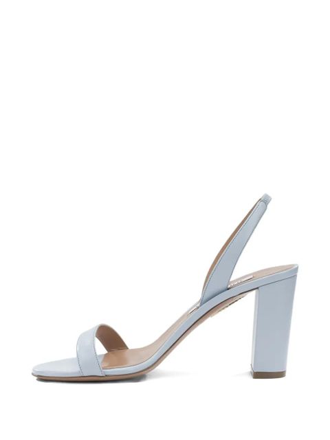 Aquazzura slingback heeled sandals - Blue