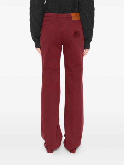 ETRO five-pocket jeans - Red