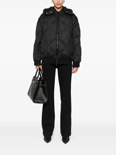 PINKO quilted hooded jacket - Black - zdjęcie produktu nr 2