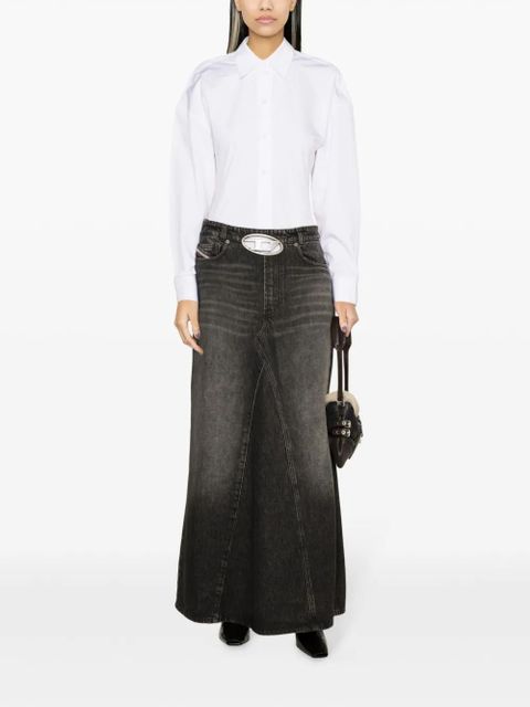 Diesel De-Pago denim maxi skirt - Grey - zdjęcie produktu nr 2