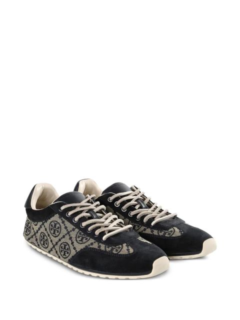 Tory Burch T Monogram FIield jacquard sneakers - Blue