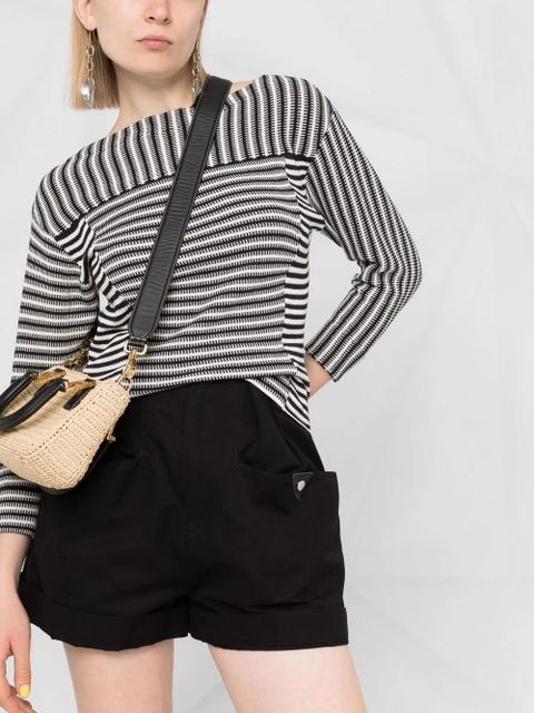 Chloé striped knit jumper - Blue