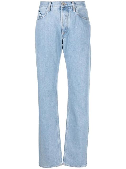 The Attico high-rise straight-leg jeans - Blue - zdjęcie produktu nr 1