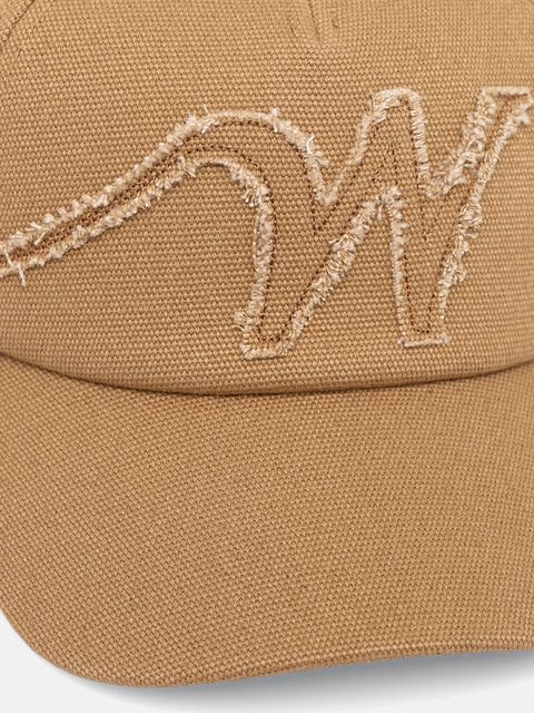 Weekend Max Mara czapka RUGIADA kolor beżowy z aplikacją 2525576054600 - zdjęcie produktu nr 2