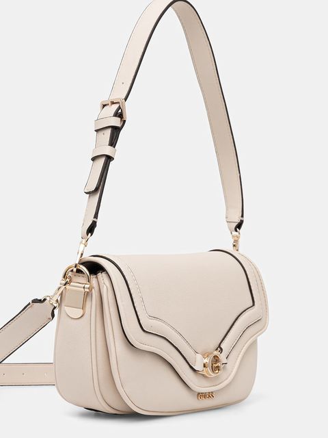 Guess torebka DEA kolor beżowy HWBG79 93200