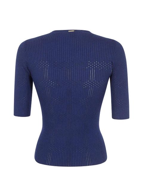 TWINSET ribbed top - Blue - zdjęcie produktu nr 2