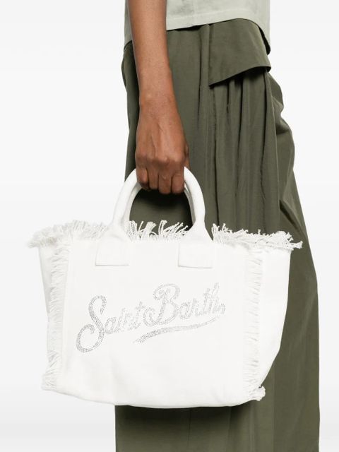 MC2 Saint Barth Colette logo-detail tote bag - White - zdjęcie produktu nr 2