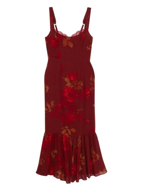 Reformation Irisa dress - Red - zdjęcie produktu nr 1