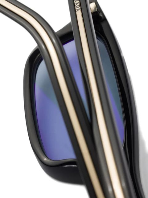 Prada Eyewear sunglasses with the iconic metal plaque - Black