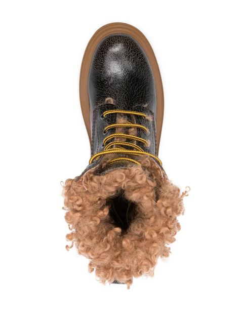 Casadei Generation C 60mm leather boots - Brown