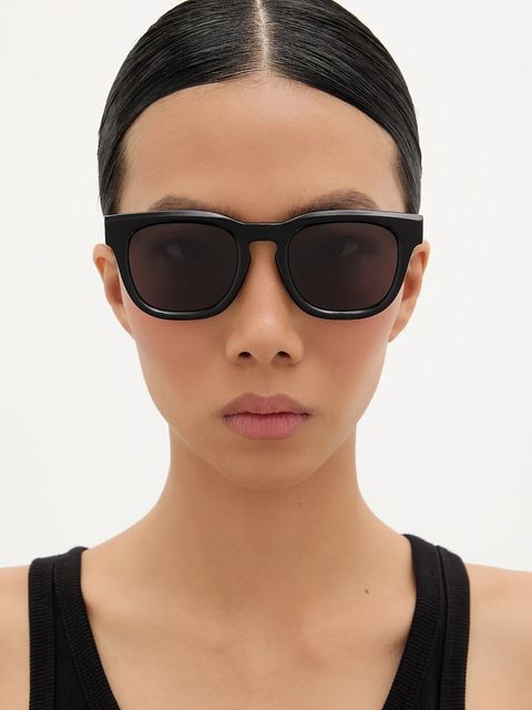 Palm Angels okulary przeciwsłoneczne kolor czarny PERI090_501007