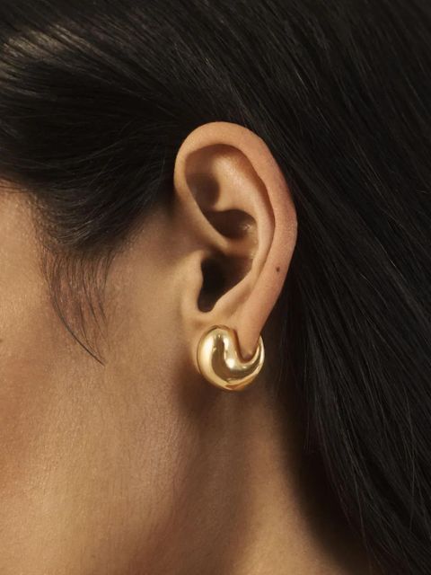 Monica Vinader Nura gold vermeil wrap earrings - zdjęcie produktu nr 2