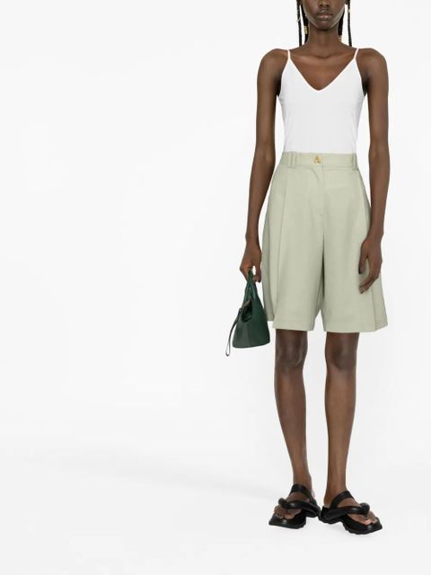 Jil Sander V-neck plain tank top - White - zdjęcie produktu nr 2