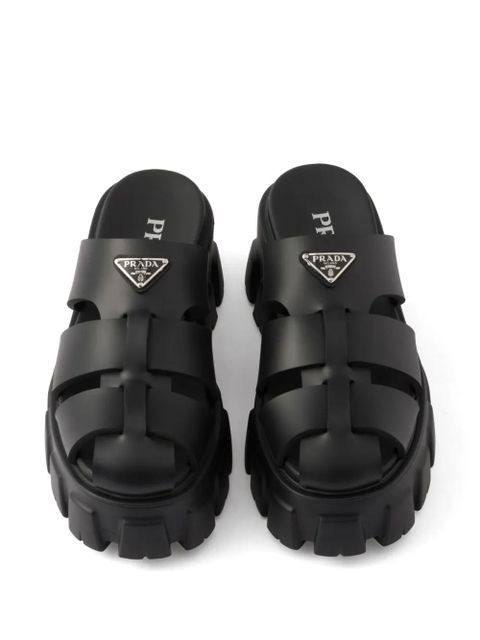 Prada Monolith mules - Black