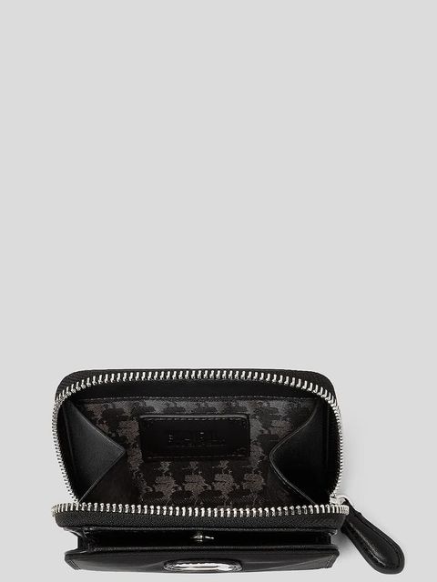 Karl Lagerfeld portfel IKON NYLON damski kolor czarny A3W32102