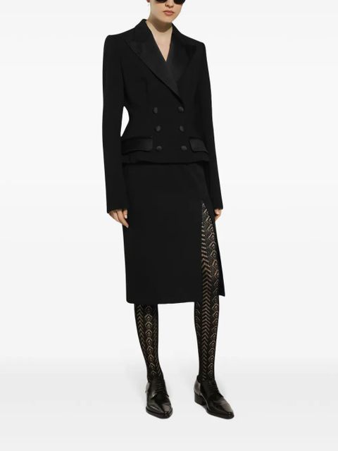 Dolce & Gabbana woolen skirt - Black - zdjęcie produktu nr 2