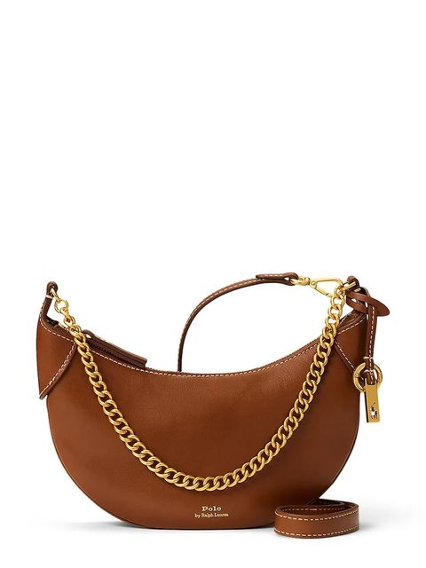 Polo Ralph Lauren torebka crossbody damska skórzana - zdjęcie produktu nr 1