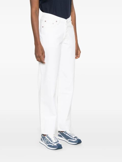 AGOLDE V-Waist Baggy jeans - White - zdjęcie produktu nr 2