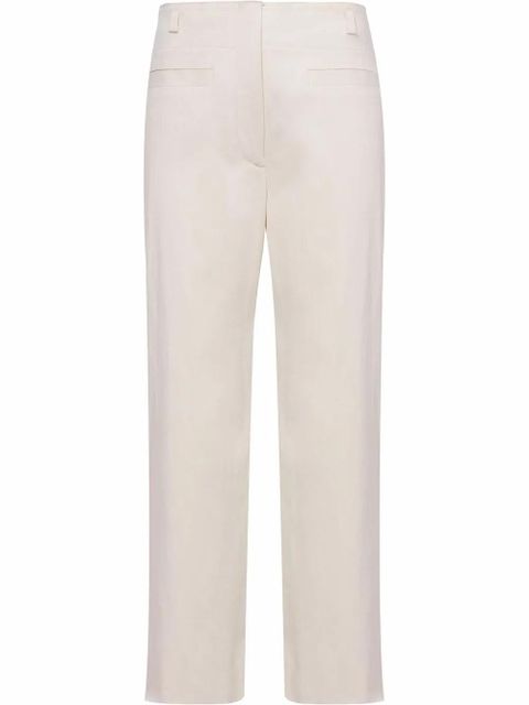 Proenza Schouler mid-rise bootcut trousers - White - zdjęcie produktu nr 1