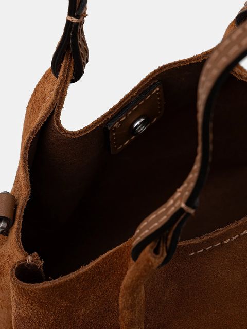 Gianni Chiarini torebka zamszowa DUA