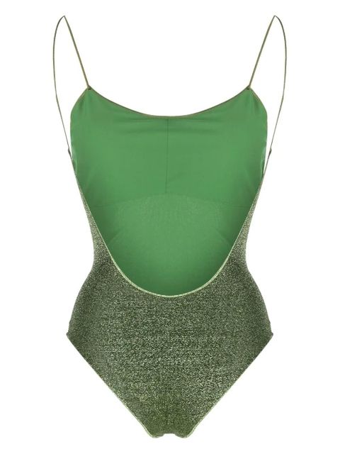 Oséree metallic effect swimsuit - Green - zdjęcie produktu nr 2