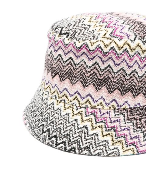 Missoni zigzag bucket hat - Black
