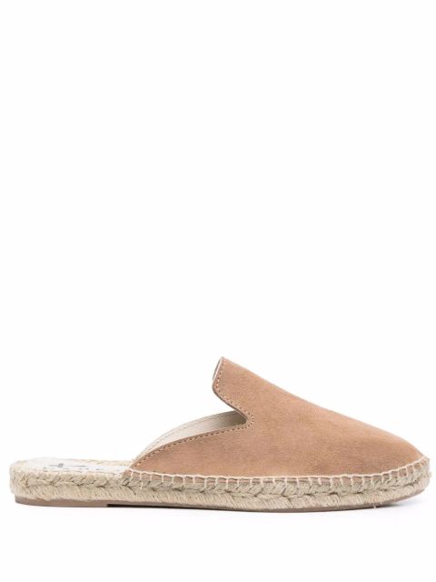 Manebi suede flat espadrilles - Neutrals