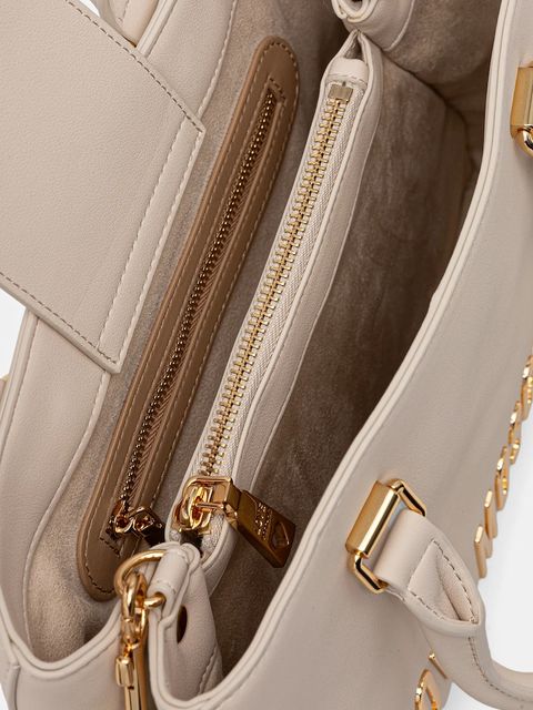 Love Moschino torebka kolor beżowy JC4022PP0NKD0110