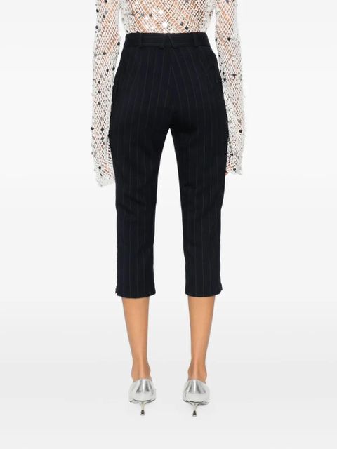 PINKO pinstripe trousers - Black