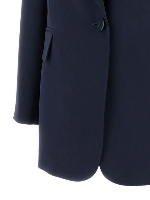 Max Mara flap-pockets blazer - Blue