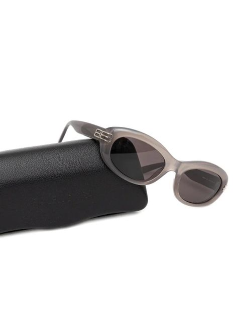 Balenciaga Eyewear oval-frame sunglasses - Grey