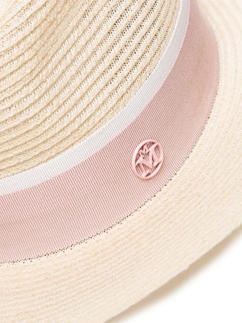 Maison Michel Henrietta fedora hat - Neutrals