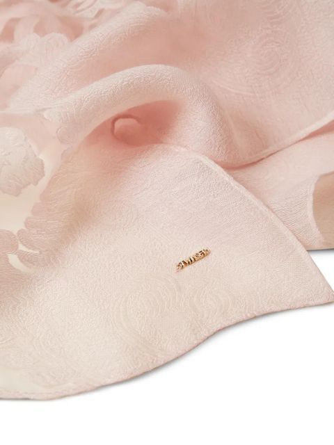 TWINSET floral-pattern scarf - Pink
