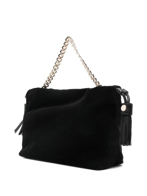 Aspinal Of London Amelia velvet tote bag - Black - zdjęcie produktu nr 2