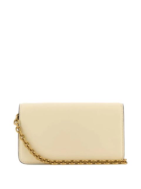 Valentino Garavani V-logo leather cross body bag - Neutrals