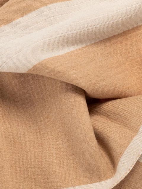 Lanvin fringed scarf - Neutrals - zdjęcie produktu nr 2