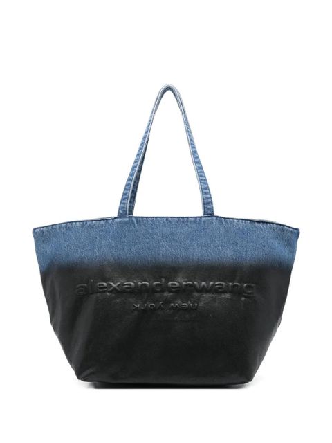 Alexander Wang large Punch embossed tote bag - Black - zdjęcie produktu nr 1